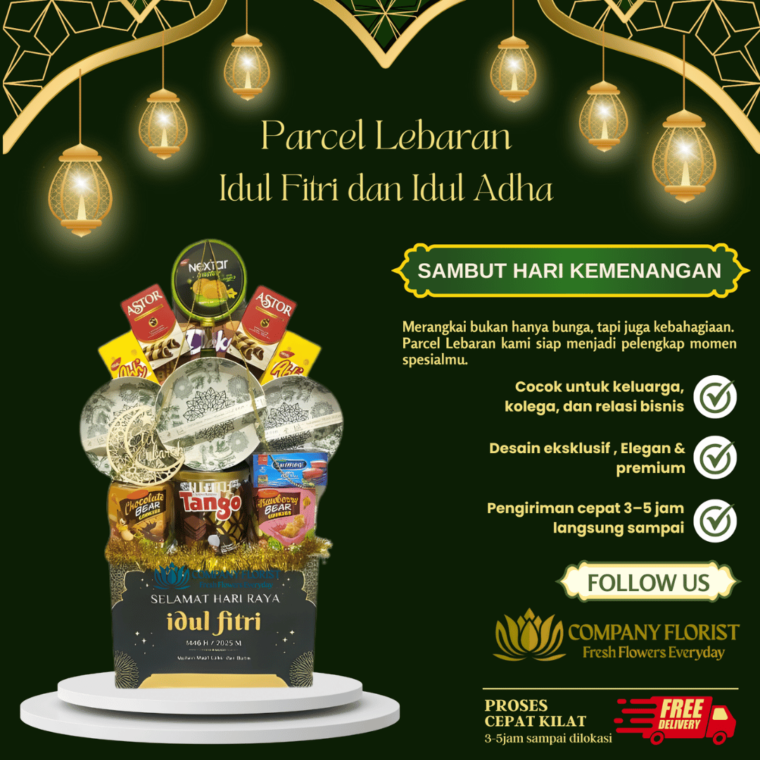 Parcel Snack Lebaran Eksklusif Limited Edition – Company Florist